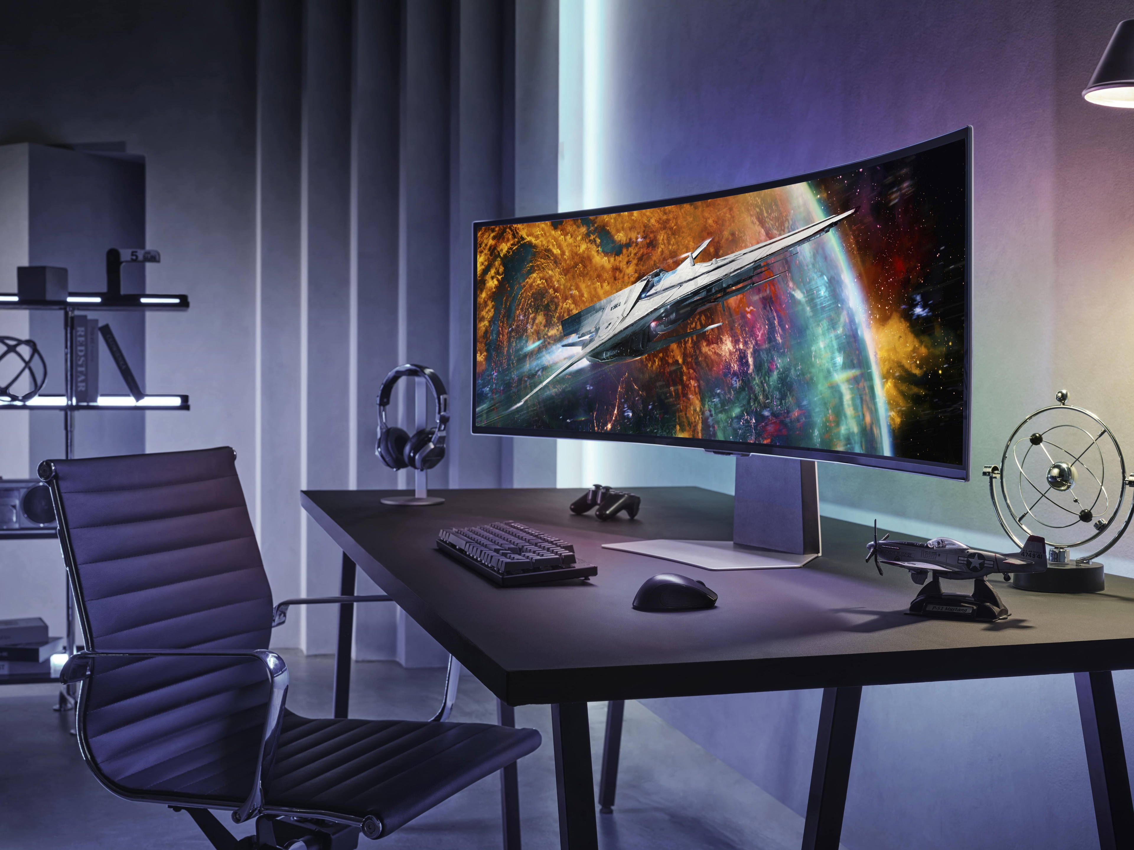 Samsung lanza el monitor gaming Odyssey OLED G9, con pantalla curva de
