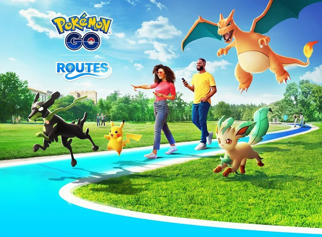 Pokémon GO lanza Rutas, una función para explorar, trazar un camino y compartirlo con otros