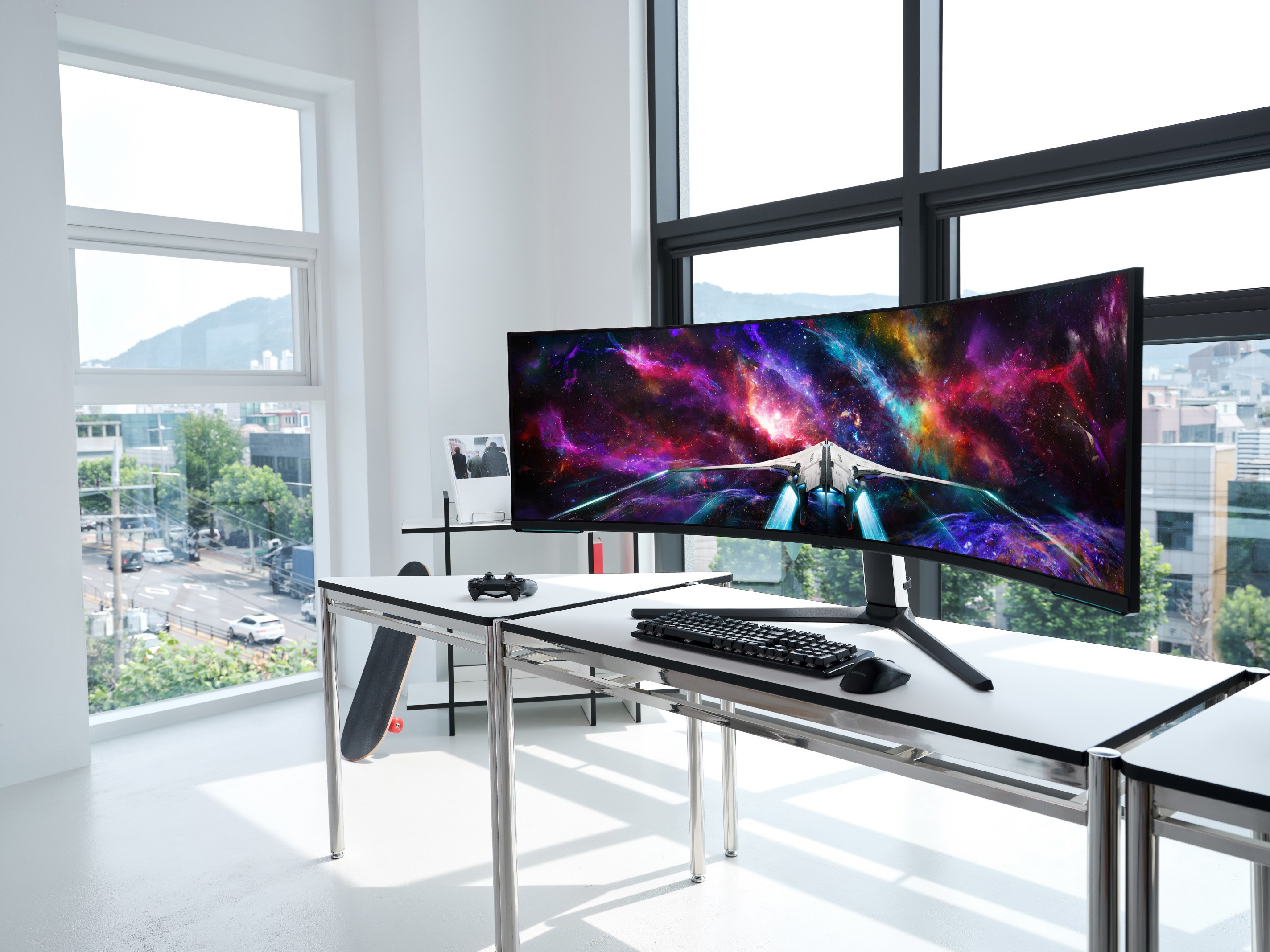 Samsung presenta el monitor 'gaming' UHD dual Odyssey Neo G9 de 57