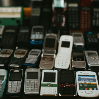 Recurso de teléfonos móviles antiguos
