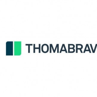 Archivo - Logo del fondo de inversión Thoma Bravo.