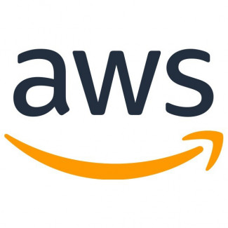 Archivo - Logotipo de Amazon Web Services