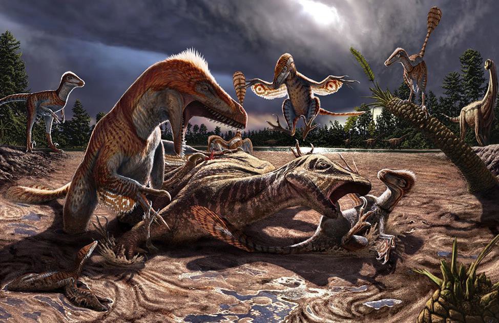 Los dinosaurios 'raptores' más grandes vivieron 10 millones de años antes