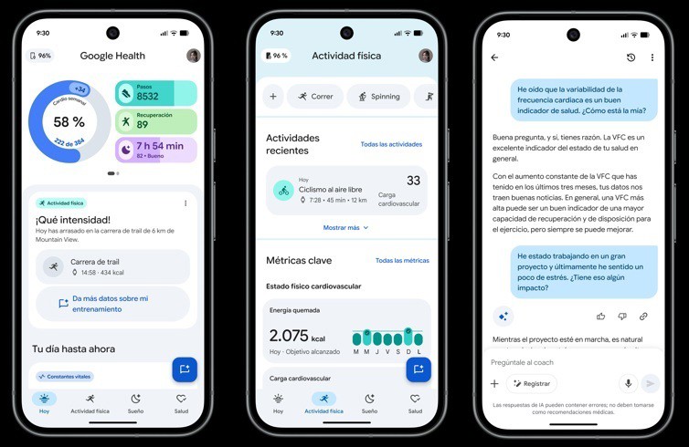 Google presenta Google Health, la evolución de la app FitBit con ...