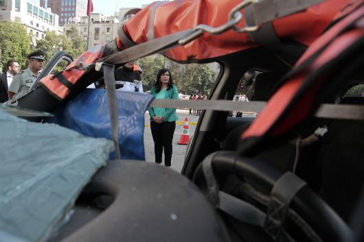 Accidentes de transito Ministra Tapia