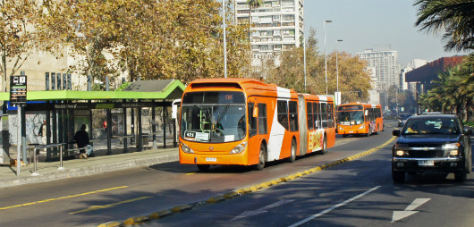 Transantiago buses