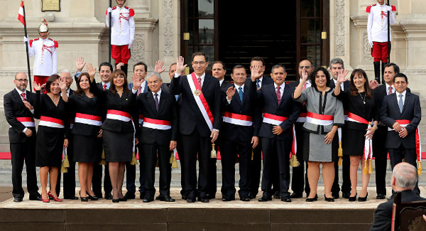 Vizcarra y gabinete