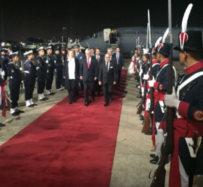 Presidente Inicia visita a Argentina