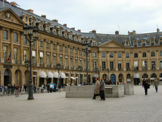 Hotel ritz paris exterior