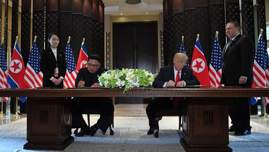 Trump Kim Jong Un