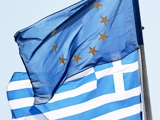 Banderas Grecia EURO