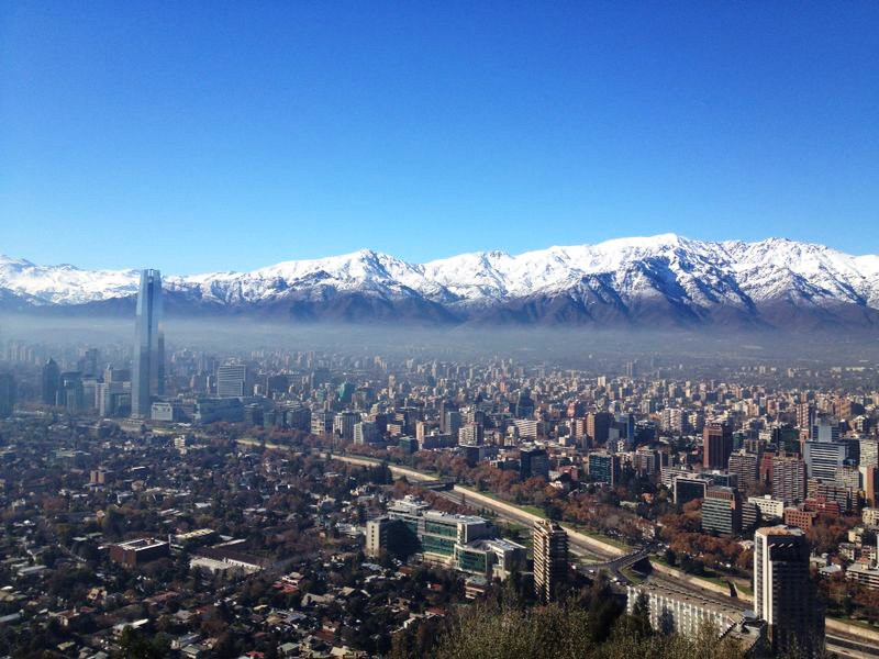 Vista de Santiago