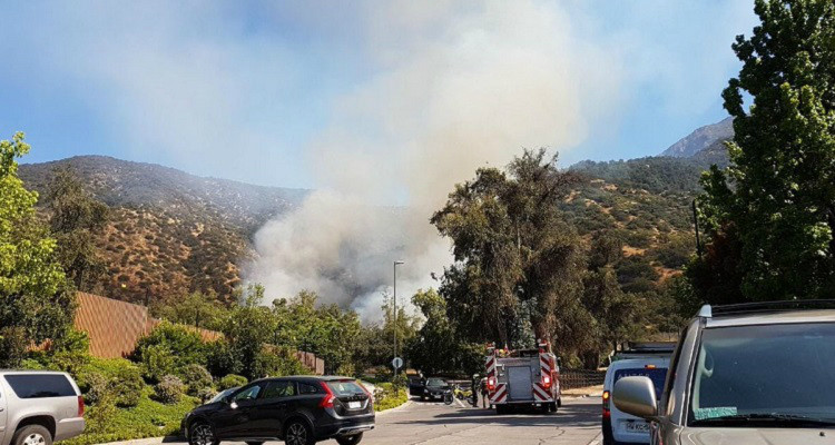 Incendio en manquehue