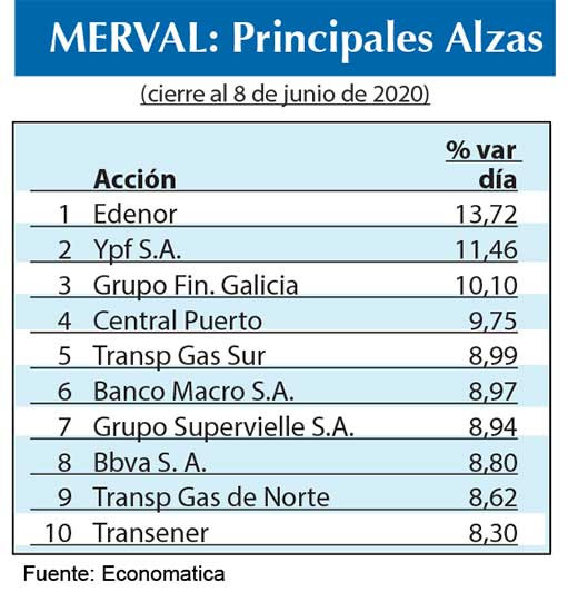 Bolsa argentina 2020