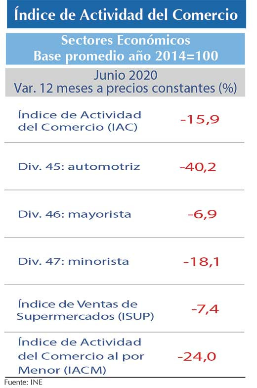 Actividad ComercioINE