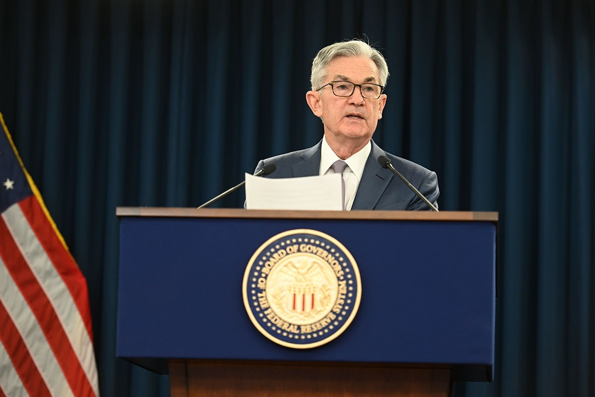 EuropaPress 2688243 presidente fed jerome powell rueda prensa extraordinaria celebrada marzo