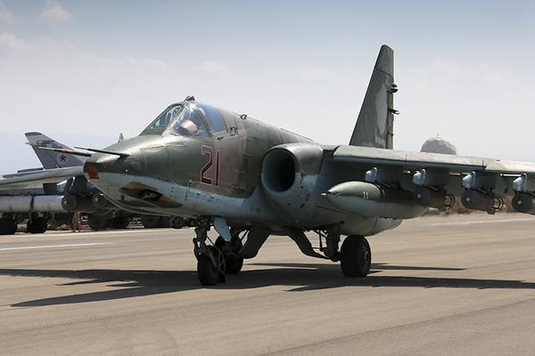 EuropaPress 3425457 avion combate ruso su 25 siria