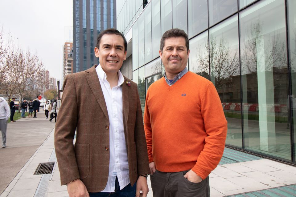 Jaime Ulloa CEO de IsBast y Rafael Gotelli Strategy  Growth Manager IsBast