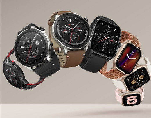 Relojes inteligentes GTR 4 y GTS 4