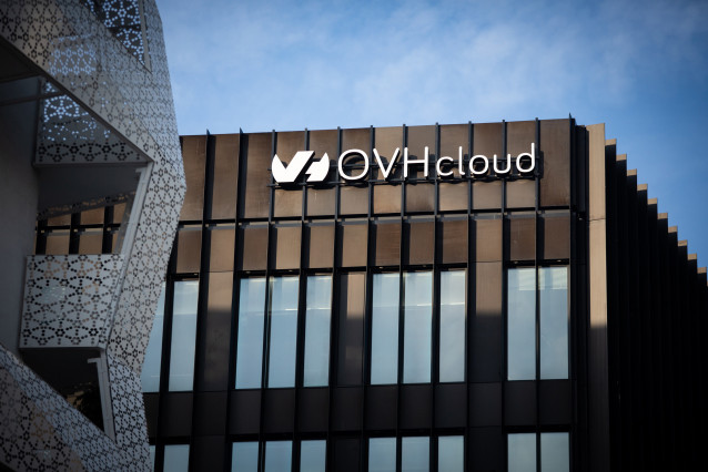 Archivo - OVHcloud, Paris, décembre 2019.
