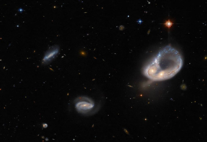 Fusión de galaxias Arp-Madore 417-391