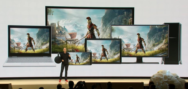 Archivo - Plataforma de juego streaming Stadia de Google