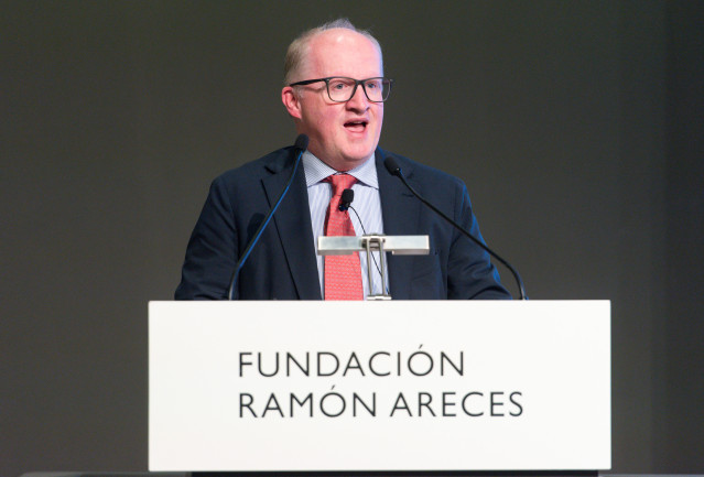 Archivo - El miembro del Comité Ejecutivo del Banco Central Europeo (BCE), Philip R. Lane, en una imagen de archivo