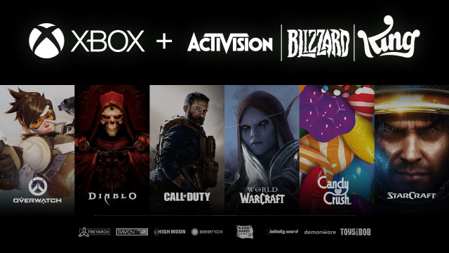 Archivo - Microsoft announced plans to acquire Activision Blizzard, a leader in game development and an interactive entertainment content publisher. The planned acquisition includes iconic franchises from the Activision, Blizzard and King studios like 'Wa