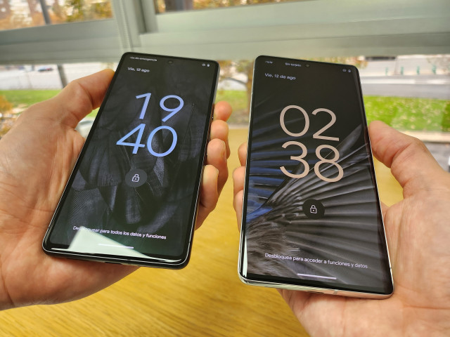 Pixel 7 y Pixel 7 Pro
