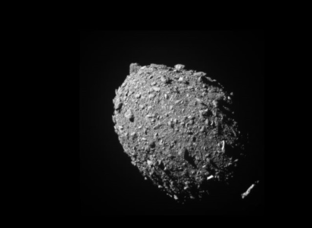 Archivo - Aspecto del asteroide Dymorphos antes del impacto