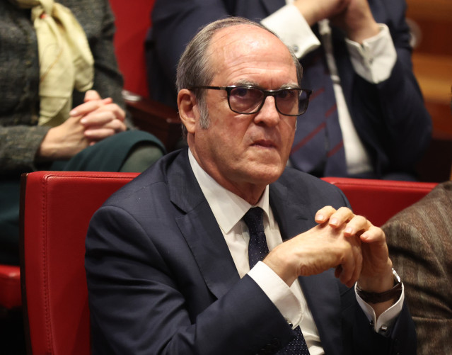 El Defensor del Pueblo de España, Ángel Gabilondo, durante los premios del Observatorio contra la Violencia Doméstica y de Género, en el Consejo General del Poder Judicial (CGPJ), a 29 de noviembre de 2022, en Madrid (España). Durante su carrera profesion