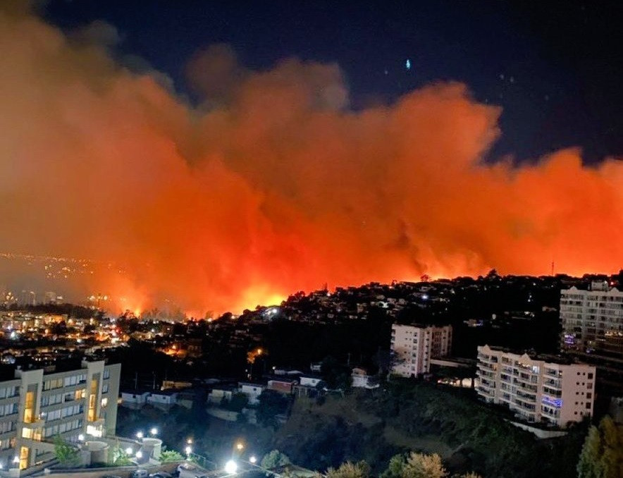 EuropaPress 4886507 incendio vina mar valapariso chile