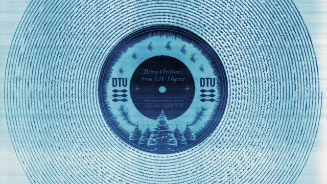 El disco navideño más pequeño del mundo