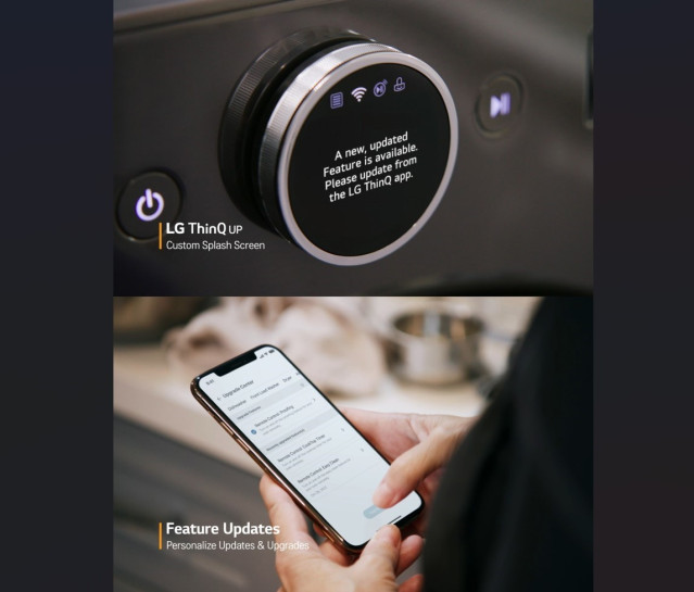 LG presenta el nuevo sistema de actualización para electrodomésticos ThinQ UP.