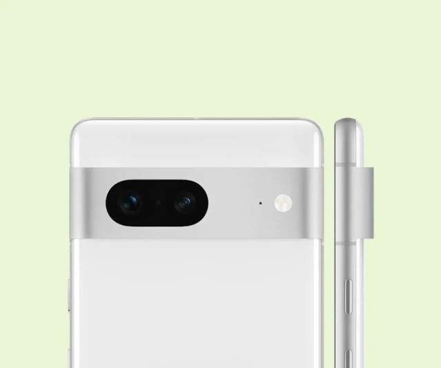 Cámara del Google Pixel 7.