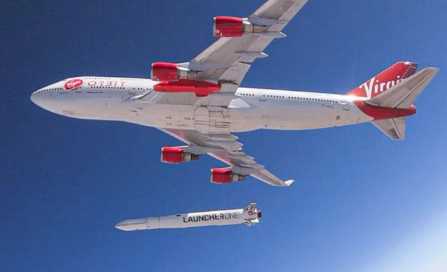 Lanzamiento del sistema LuancherOne de Virgin Orbit