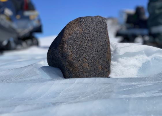 El meteorito de 7,6 kilos