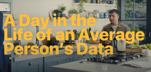 El cortometraje 'A Day in the Life of an Average Person's Data'
