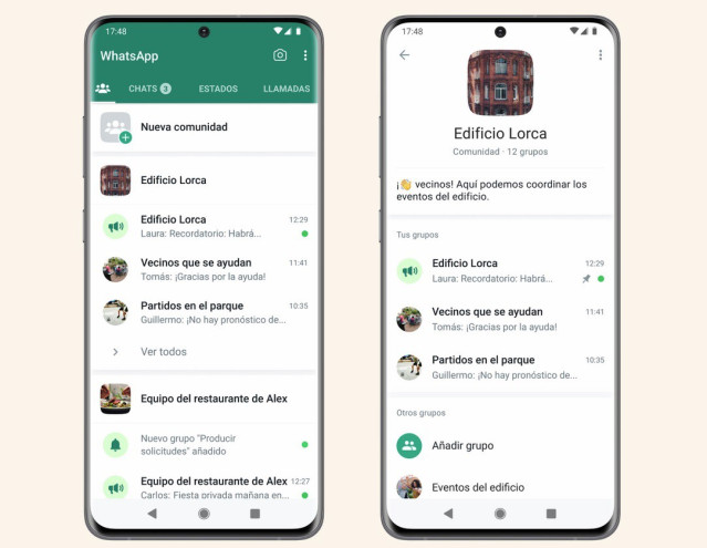 Comunidades de WhatsApp