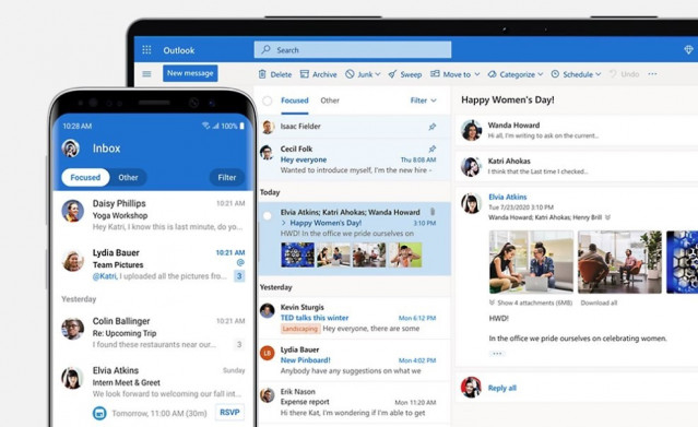 Microsoft Outlook.