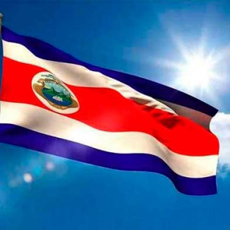 Flag of costa rica 1