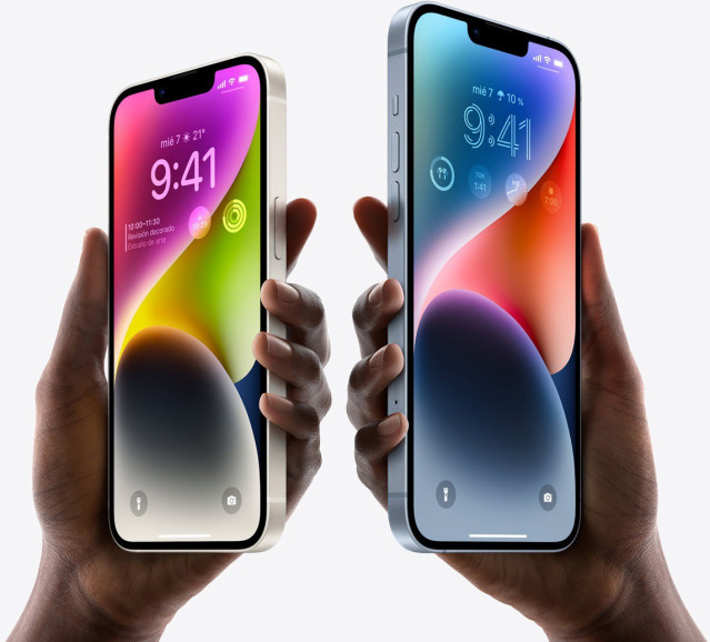 Iphone 14 y 14 Plus.