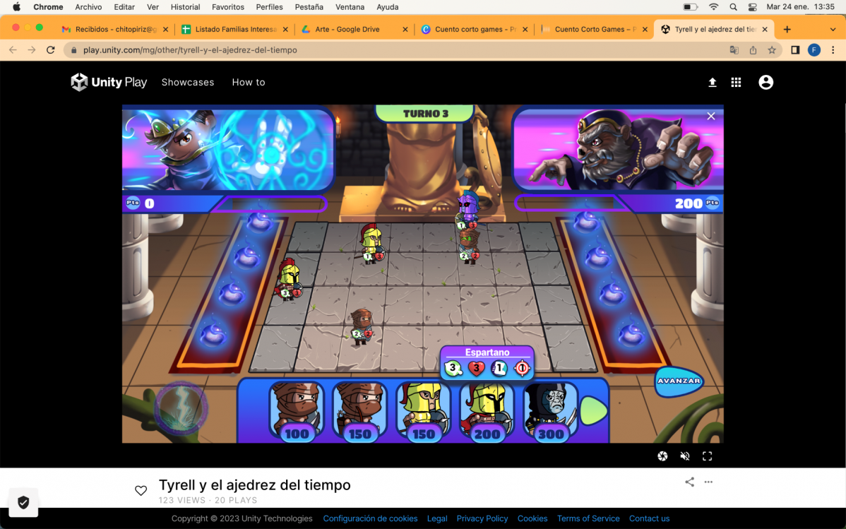 1 Cuento corto Games