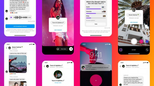 Nueva herramienta de Instagram canales de transmisión.