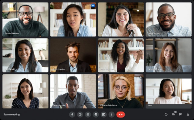Google Meet introduce fondos de 360 grados.