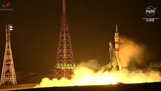 Lanzamiento de la Soyuz MS 23