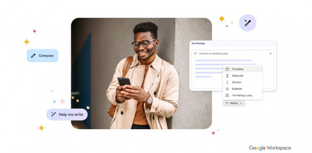 IA generativa para la creación de un borrador de texto en Workspace