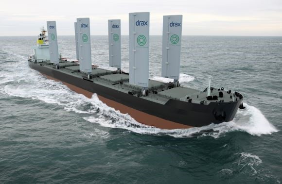 Futuros mercantes podrían propulsarse por el viento para luchar contra el cambio climático