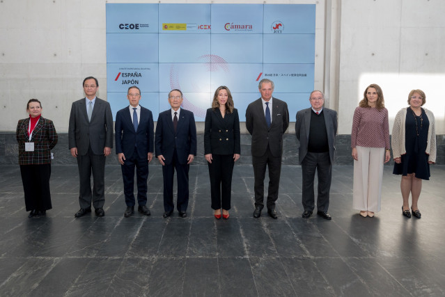 Foto de familia de la 28ª Reunión del Comité Empresarial Bilateral Hispano-Japonés.