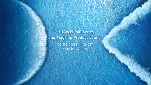 Anuncio de la presentación europea de los nuevos productos de gama alta de Huawei